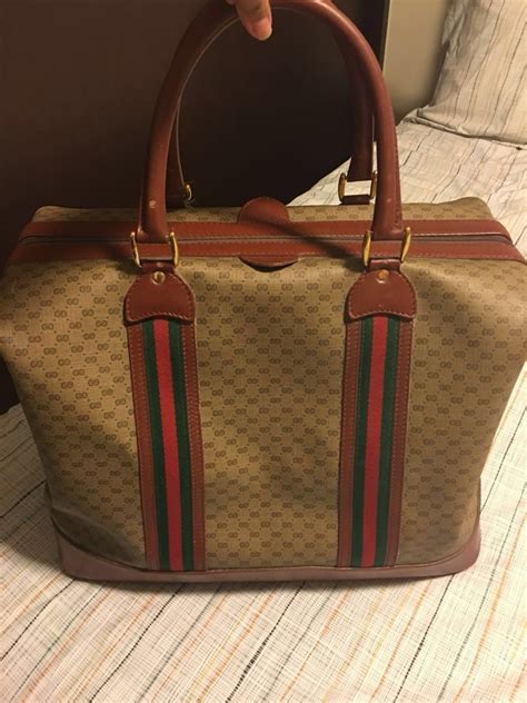 gucci man bag second hand|authentic vintage gucci handbags.